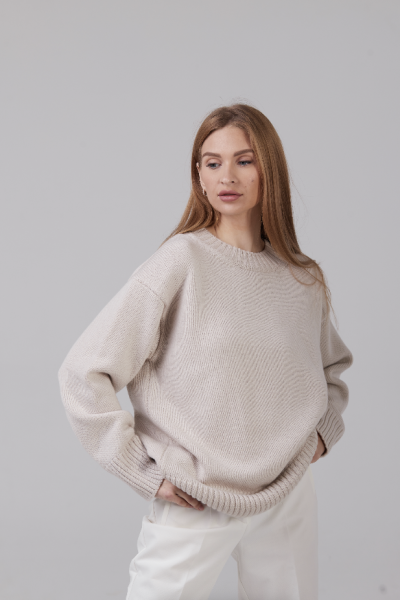 MERINO VILNAS DŽEMPERIS OVERSIZE “CLASSIC”