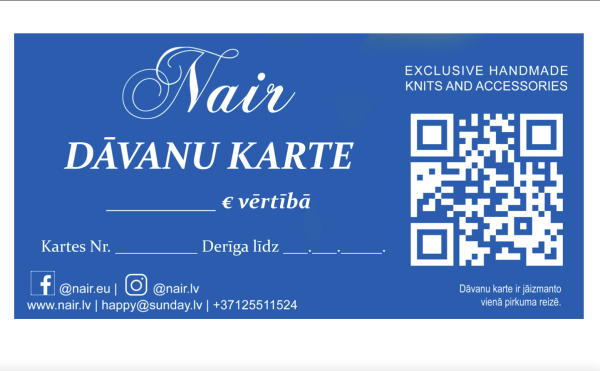 DĀVANU KARTE