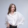 100% ZĪDA OVERSIZE KREKLS - Image 8