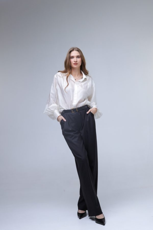 100% ZĪDA OVERSIZE KREKLS - Image 5