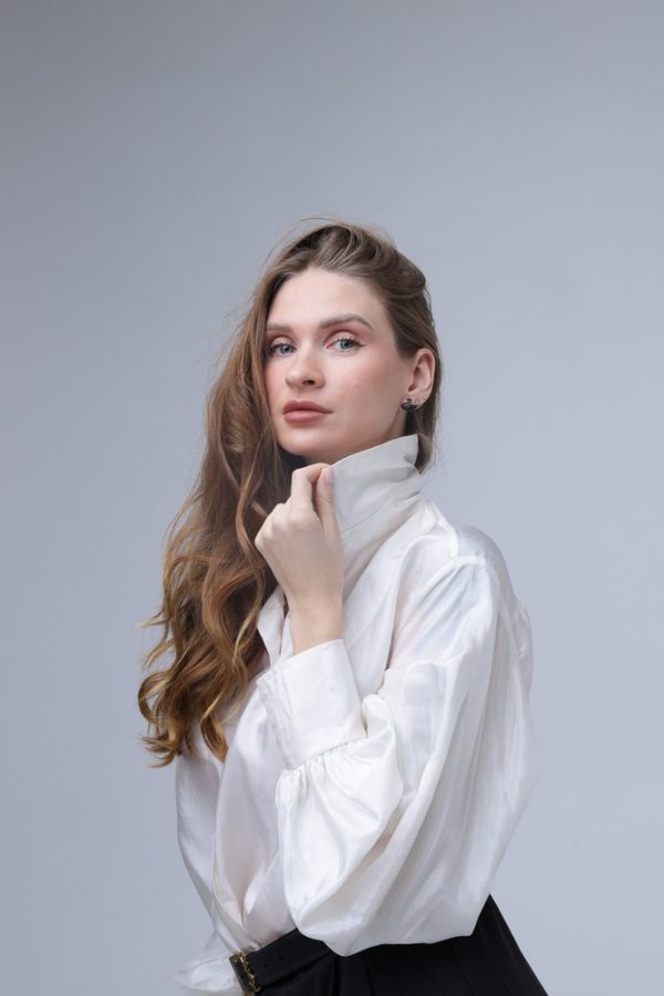 100% ZĪDA OVERSIZE KREKLS - Image 2