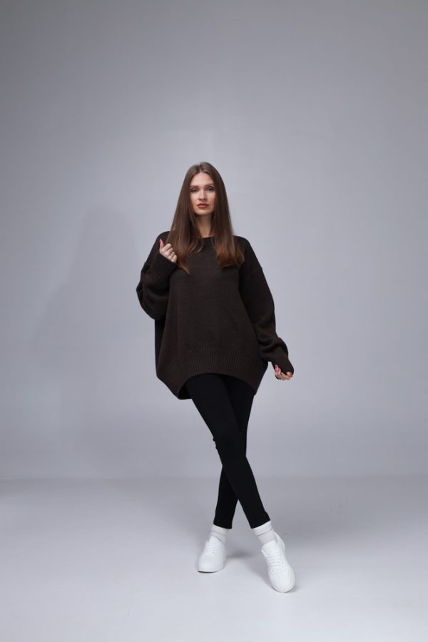 MERINO VILNAS DŽEMPERIS OVERSIZE "NIKOLE"