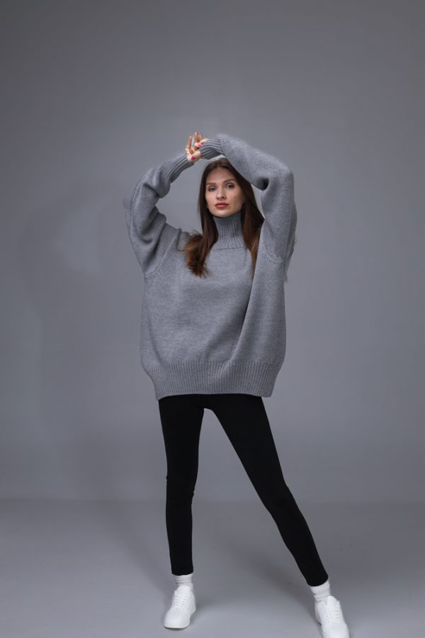 MERINO VILNAS DŽEMPERIS OVERSIZE "NIKOLE" - Image 7