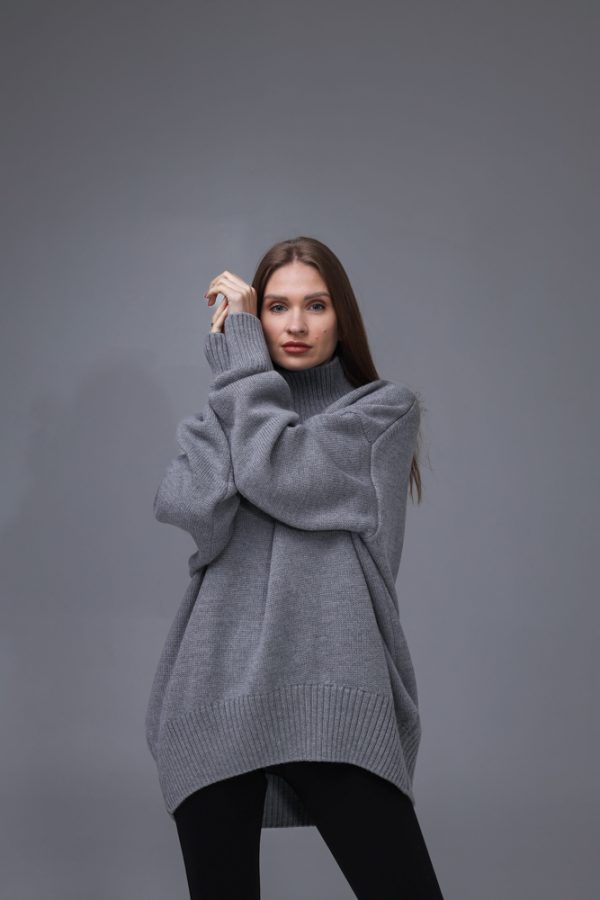 MERINO VILNAS DŽEMPERIS OVERSIZE "NIKOLE"
