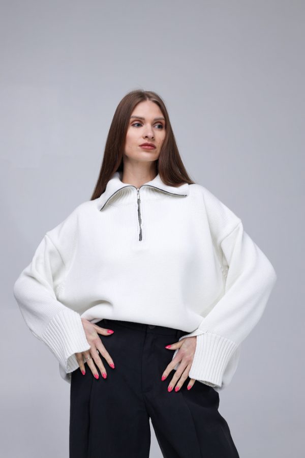 MERINO VILNAS DŽEMPERIS OVERSIZE "VIKTORY"