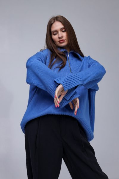 MERINO VILNAS DŽEMPERIS OVERSIZE "VIKTORY"