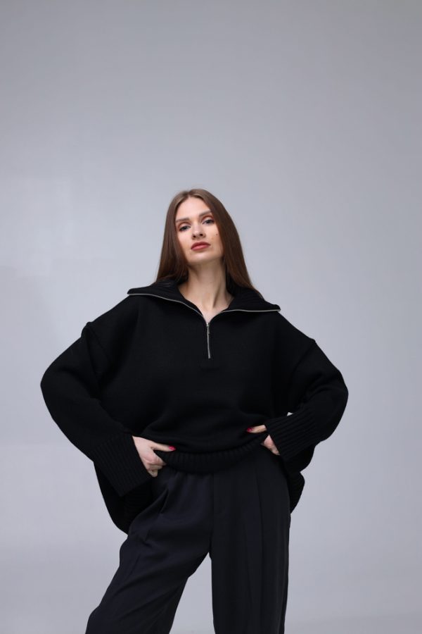 MERINO VILNAS DŽEMPERIS OVERSIZE "VIKTORY" - Image 2