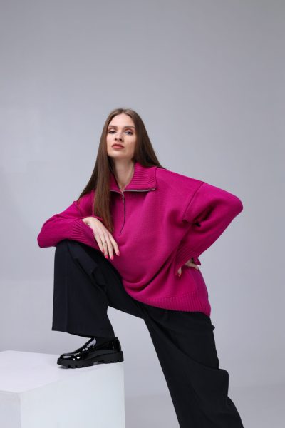 MERINO VILNAS DŽEMPERIS OVERSIZE "VIKTORY"