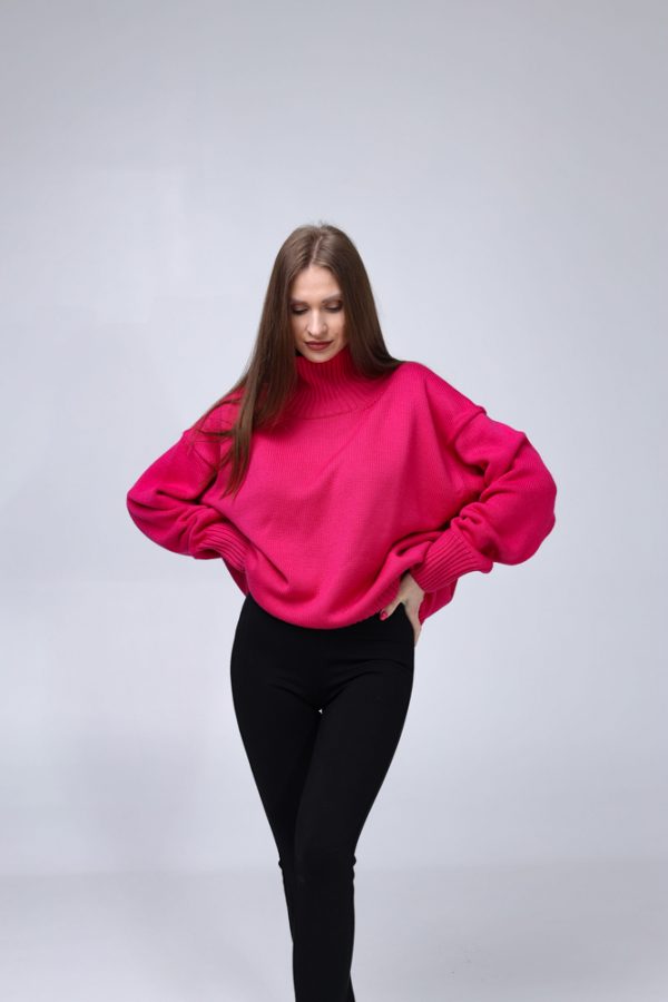 MERINO VILNAS DŽEMPERIS OVERSIZE "NIKOLE" - Image 5