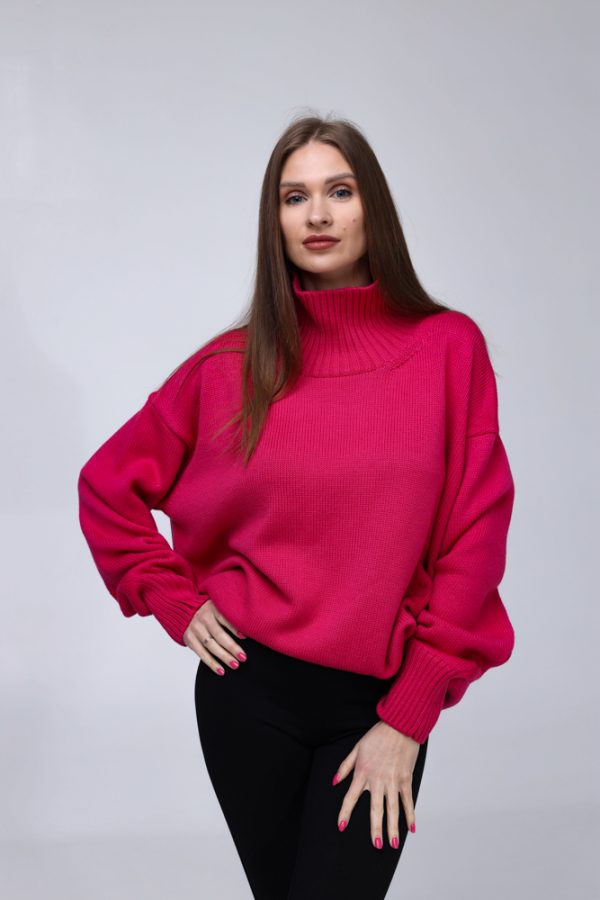 MERINO VILNAS DŽEMPERIS OVERSIZE "NIKOLE" - Image 4