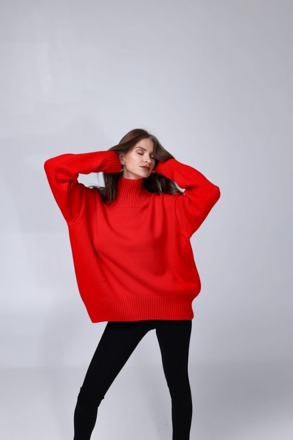 MERINO VILNAS DŽEMPERIS OVERSIZE "NIKOLE" - Image 7