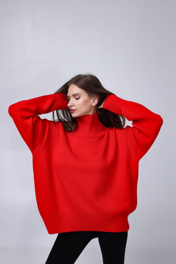MERINO VILNAS DŽEMPERIS OVERSIZE "NIKOLE"