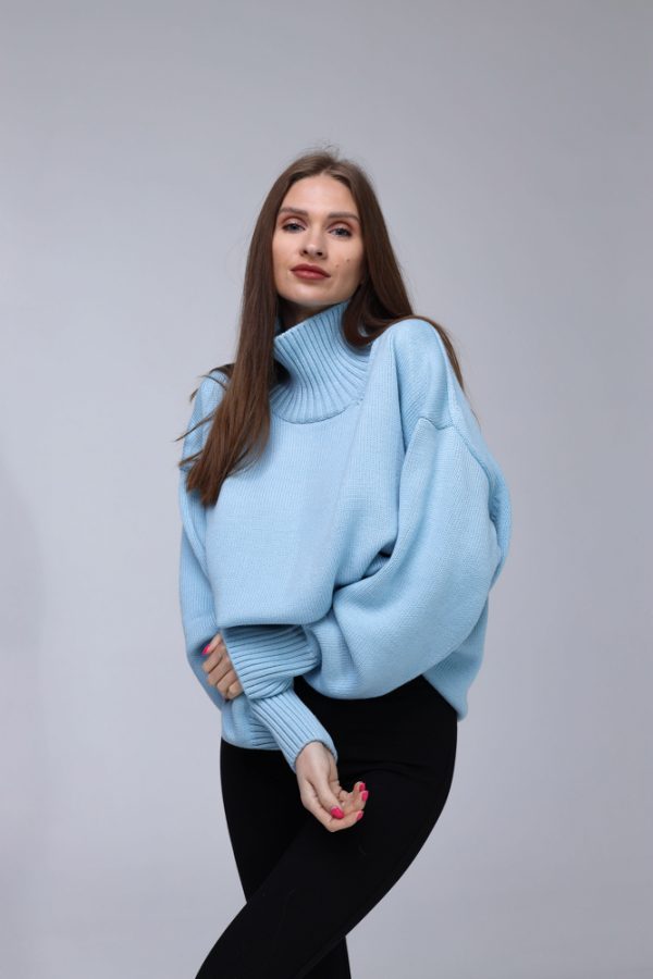 MERINO VILNAS DŽEMPERIS OVERSIZE "NIKOLE" - Image 3