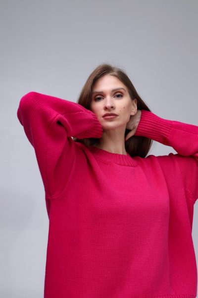 MERINO VILNAS DŽEMPERIS OVERSIZE "NIKOLE"