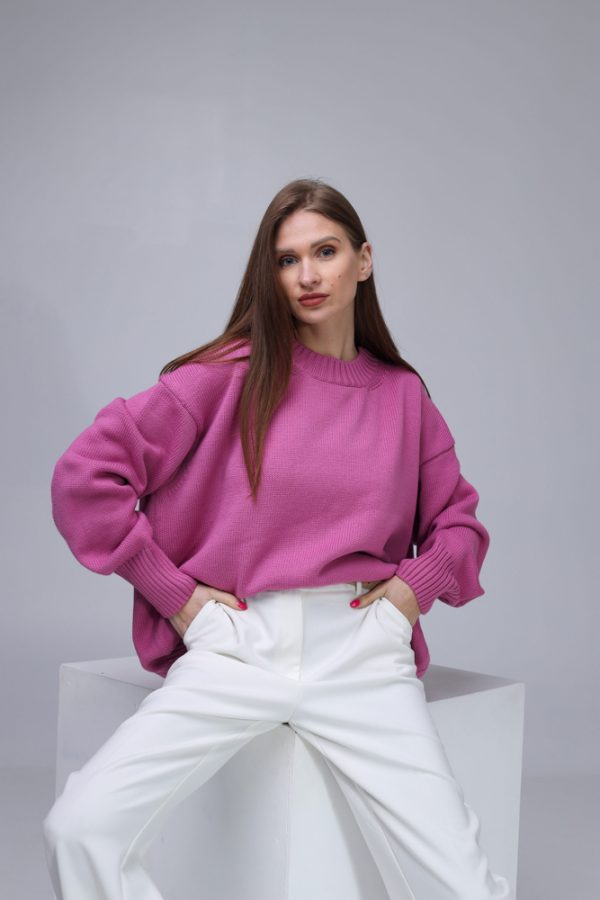 MERINO VILNAS DŽEMPERIS OVERSIZE "NIKOLE" - Image 7
