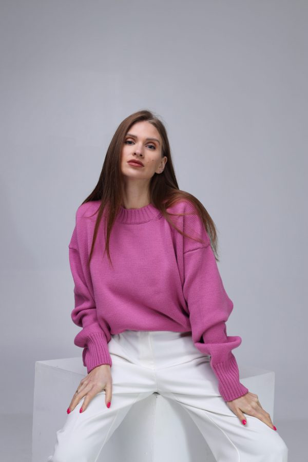 MERINO VILNAS DŽEMPERIS OVERSIZE "NIKOLE" - Image 6