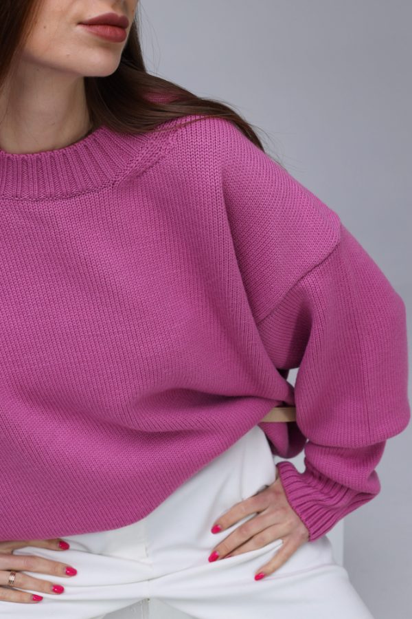 MERINO VILNAS DŽEMPERIS OVERSIZE "NIKOLE" - Image 3