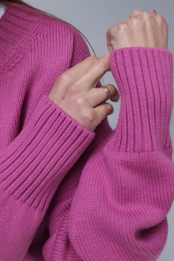MERINO VILNAS DŽEMPERIS OVERSIZE "NIKOLE" - Image 2