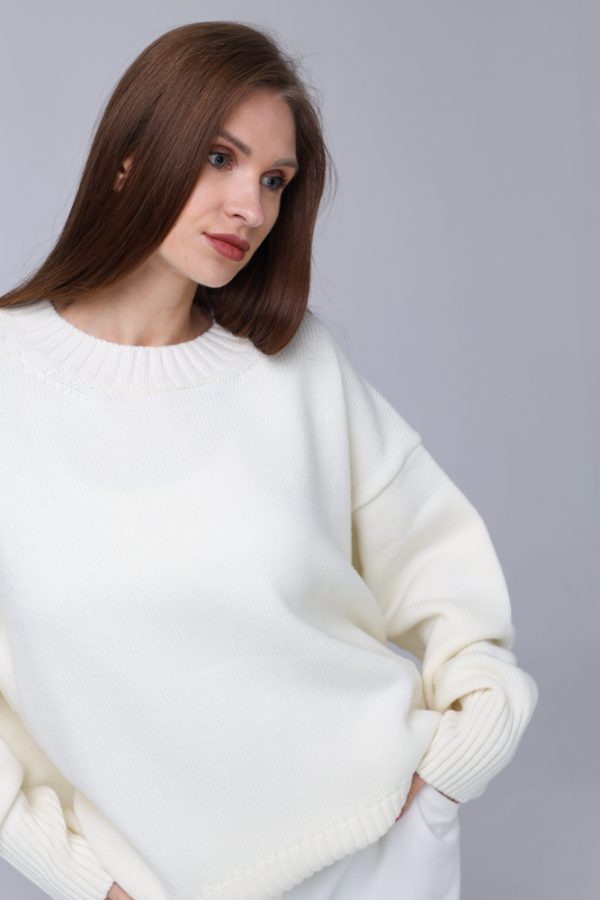 MERINO VILNAS DŽEMPERIS OVERSIZE "NIKOLE" - Image 3