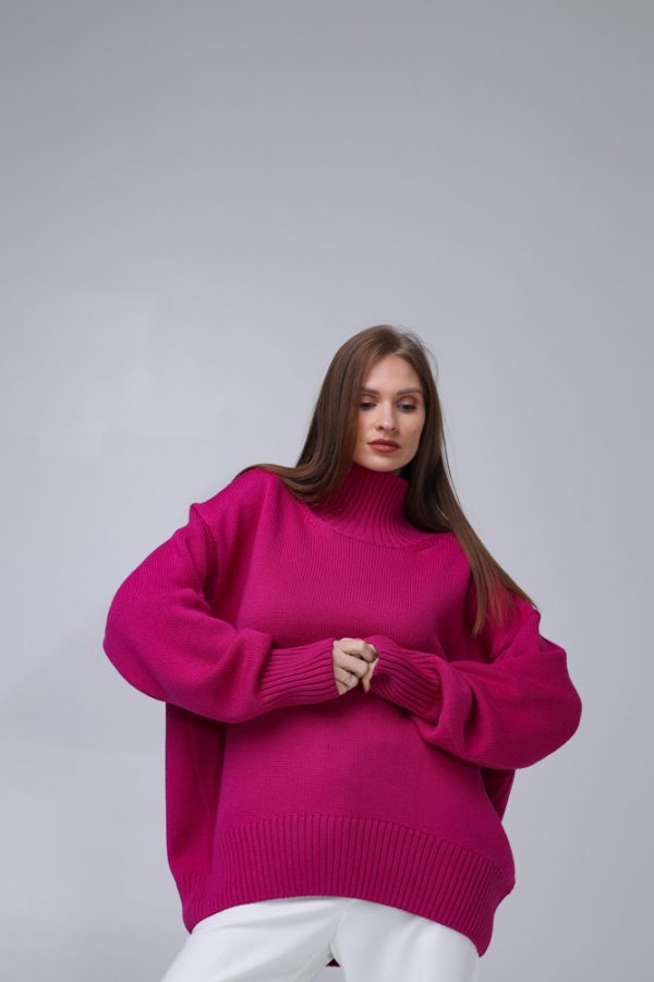 MERINO VILNAS DŽEMPERIS OVERSIZE "NIKOLE" - Image 8