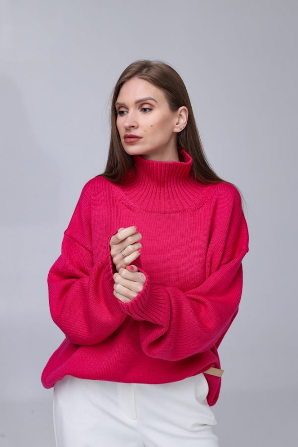 MERINO VILNAS DŽEMPERIS OVERSIZE "NIKOLE" - Image 7