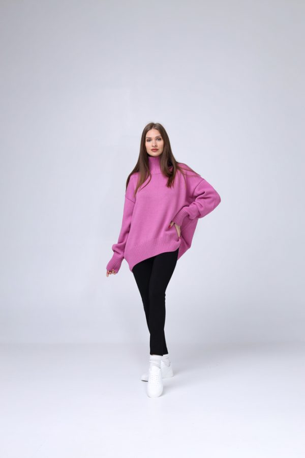 MERINO VILNAS DŽEMPERIS OVERSIZE "NIKOLE" - Image 5