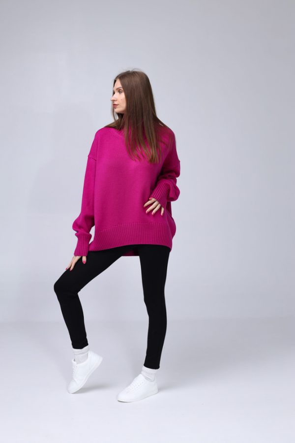 MERINO VILNAS DŽEMPERIS OVERSIZE "NIKOLE" - Image 2