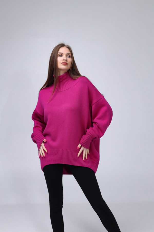 MERINO VILNAS DŽEMPERIS OVERSIZE "NIKOLE"