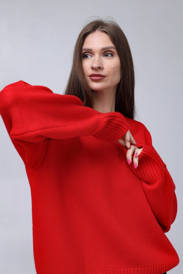 MERINO VILNAS DŽEMPERIS OVERSIZE "NIKOLE" - Image 5