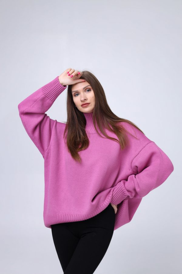 MERINO VILNAS DŽEMPERIS OVERSIZE "NIKOLE" - Image 3
