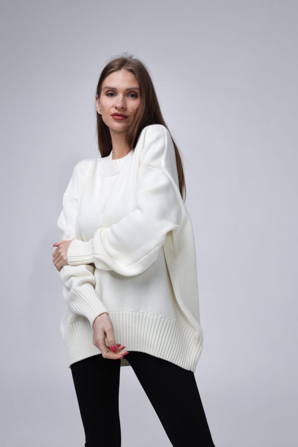 MERINO VILNAS DŽEMPERIS OVERSIZE "NIKOLE"