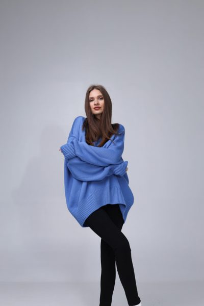 MERINO VILNAS DŽEMPERIS OVERSIZE "NIKOLE"