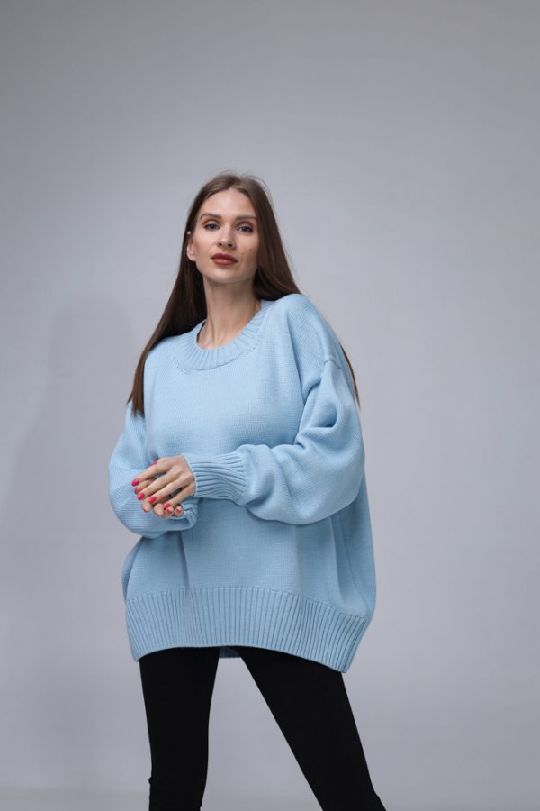 MERINO VILNAS DŽEMPERIS OVERSIZE "NIKOLE"