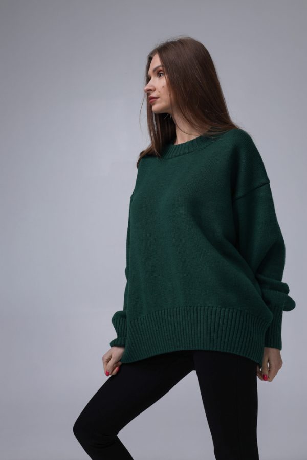 MERINO VILNAS DŽEMPERIS OVERSIZE "NIKOLE" - Image 2