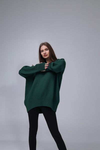 MERINO VILNAS DŽEMPERIS OVERSIZE "NIKOLE"