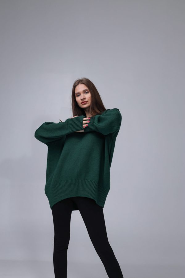 MERINO VILNAS DŽEMPERIS OVERSIZE "NIKOLE"