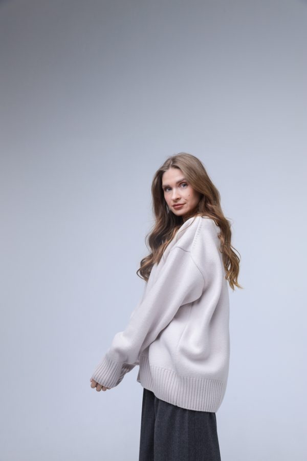 MERINO VILNAS DŽEMPERIS OVERSIZE “NIKOLE” - Image 7