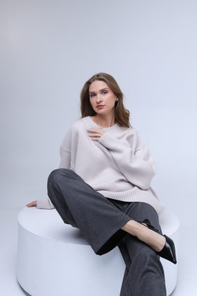 MERINO VILNAS DŽEMPERIS OVERSIZE “NIKOLE”