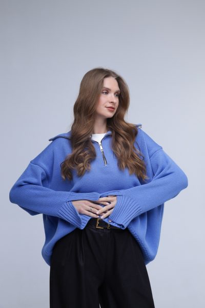 MERINO VILNAS DŽEMPERIS OVERSIZE "VIKTORY"