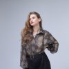 100% ZĪDA OVERSIZE KREKLS - Image 11