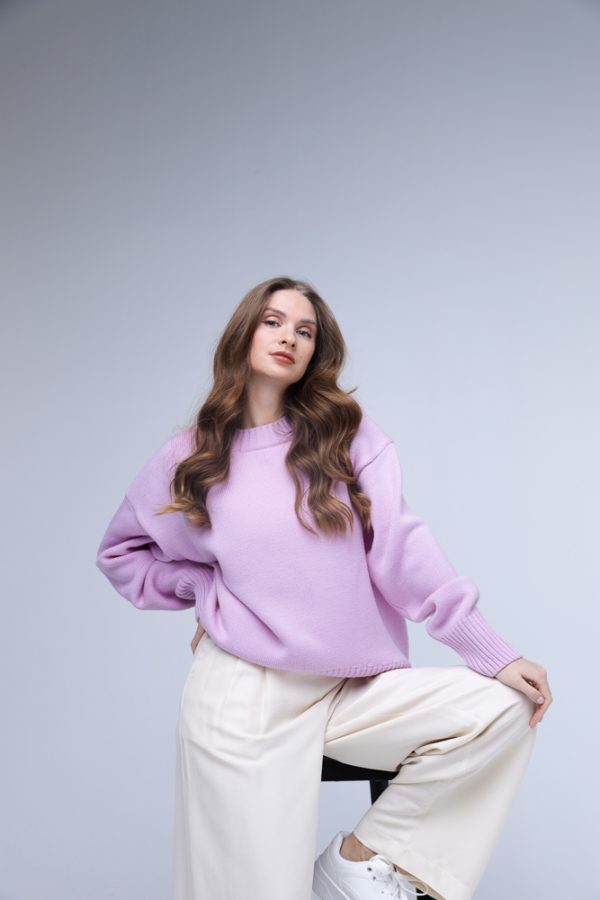MERINO VILNAS DŽEMPERIS OVERSIZE “NIKOLE” - Image 4
