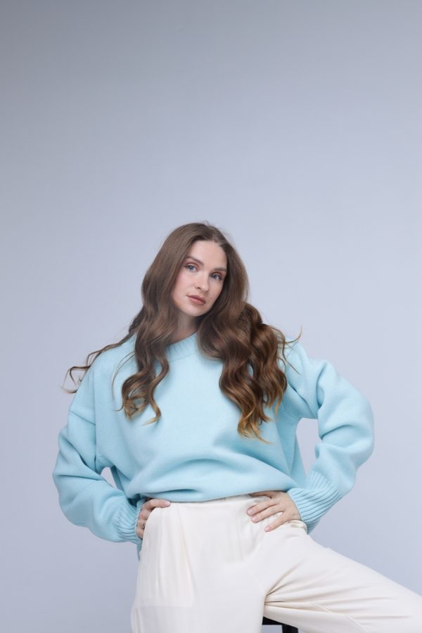 MERINO VILNAS DŽEMPERIS OVERSIZE “NIKOLE” - Image 10