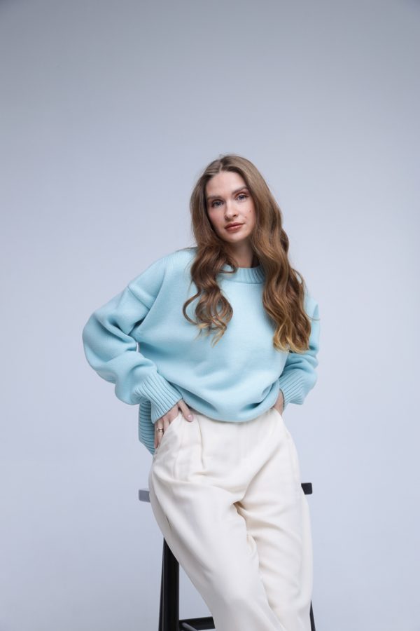 MERINO VILNAS DŽEMPERIS OVERSIZE “NIKOLE”