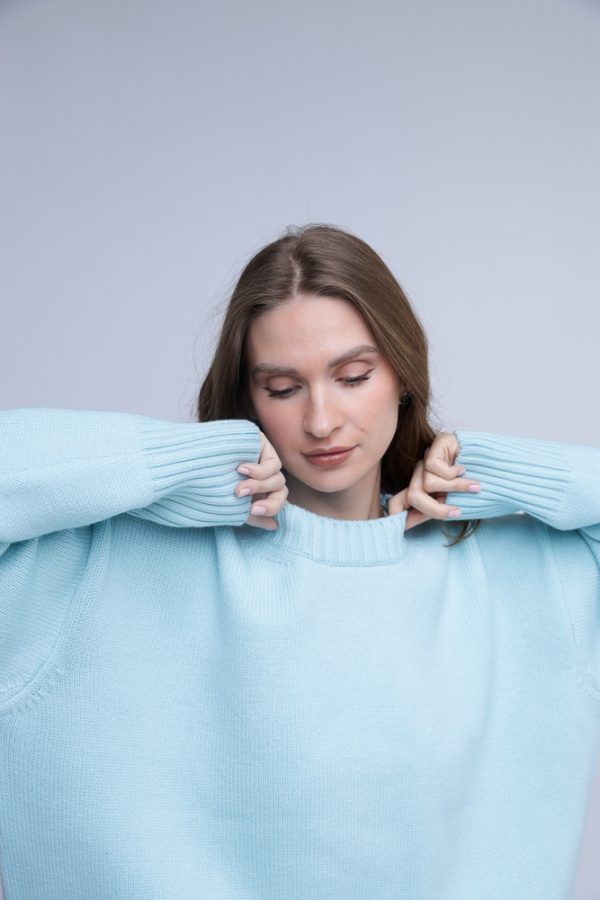 MERINO VILNAS DŽEMPERIS OVERSIZE “NIKOLE” - Image 4