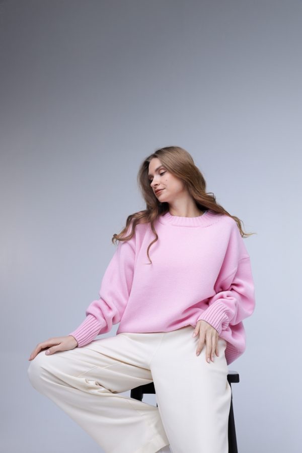 MERINO VILNAS DŽEMPERIS OVERSIZE “NIKOLE” - Image 5
