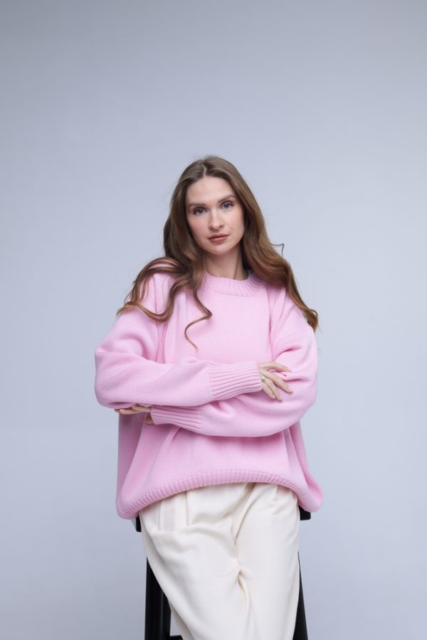 MERINO VILNAS DŽEMPERIS OVERSIZE “NIKOLE”
