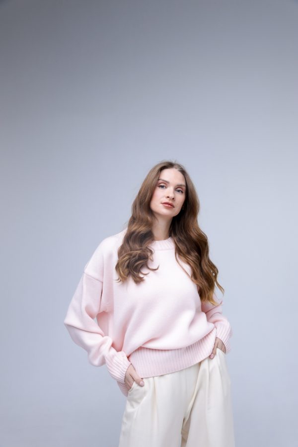 MERINO VILNAS DŽEMPERIS OVERSIZE “NIKOLE” - Image 4