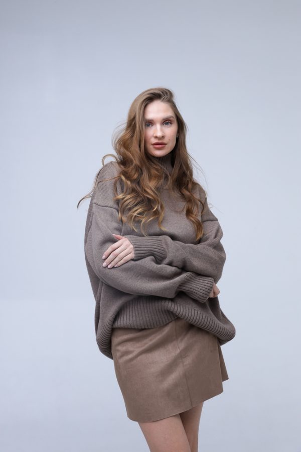 MERINO VILNAS DŽEMPERIS OVERSIZE "NIKOLE" - Image 5