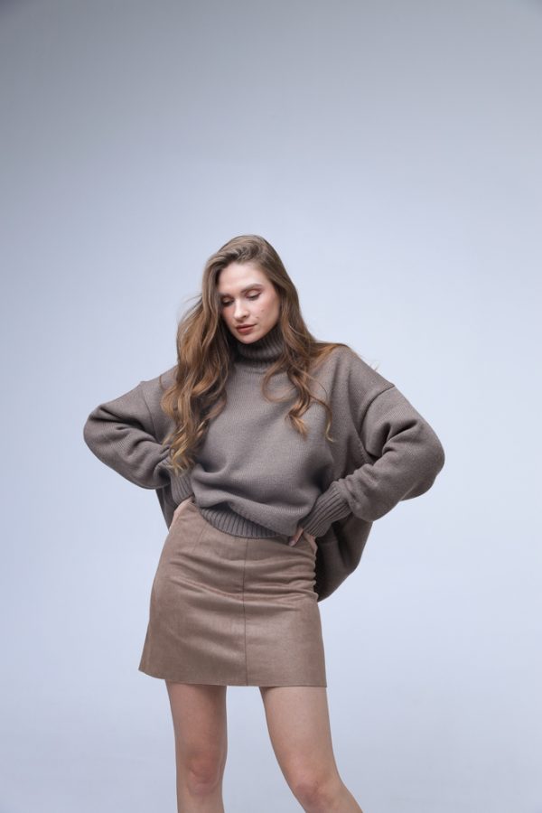 MERINO VILNAS DŽEMPERIS OVERSIZE "NIKOLE" - Image 2
