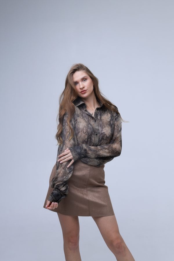 100% ZĪDA OVERSIZE KREKLS - Image 6